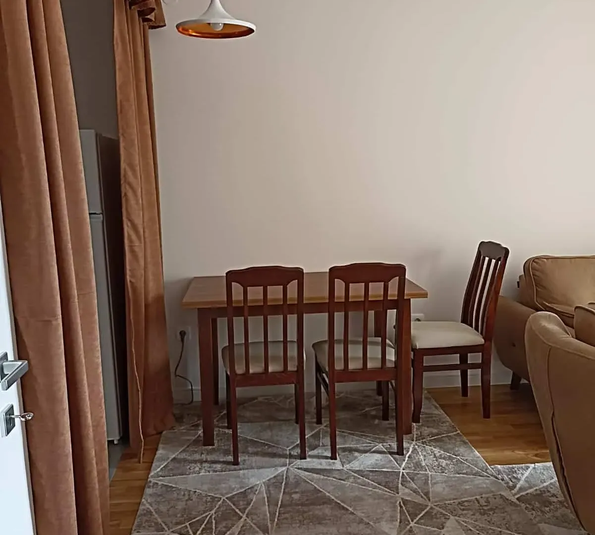 Rent, one bedroom apartment, 42m², Pobrežje, Podgorica