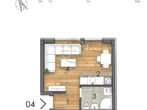 Prodaja, garsonjera, 26m², Detelinara, Novi Sad Sve Podlokacije - image 2