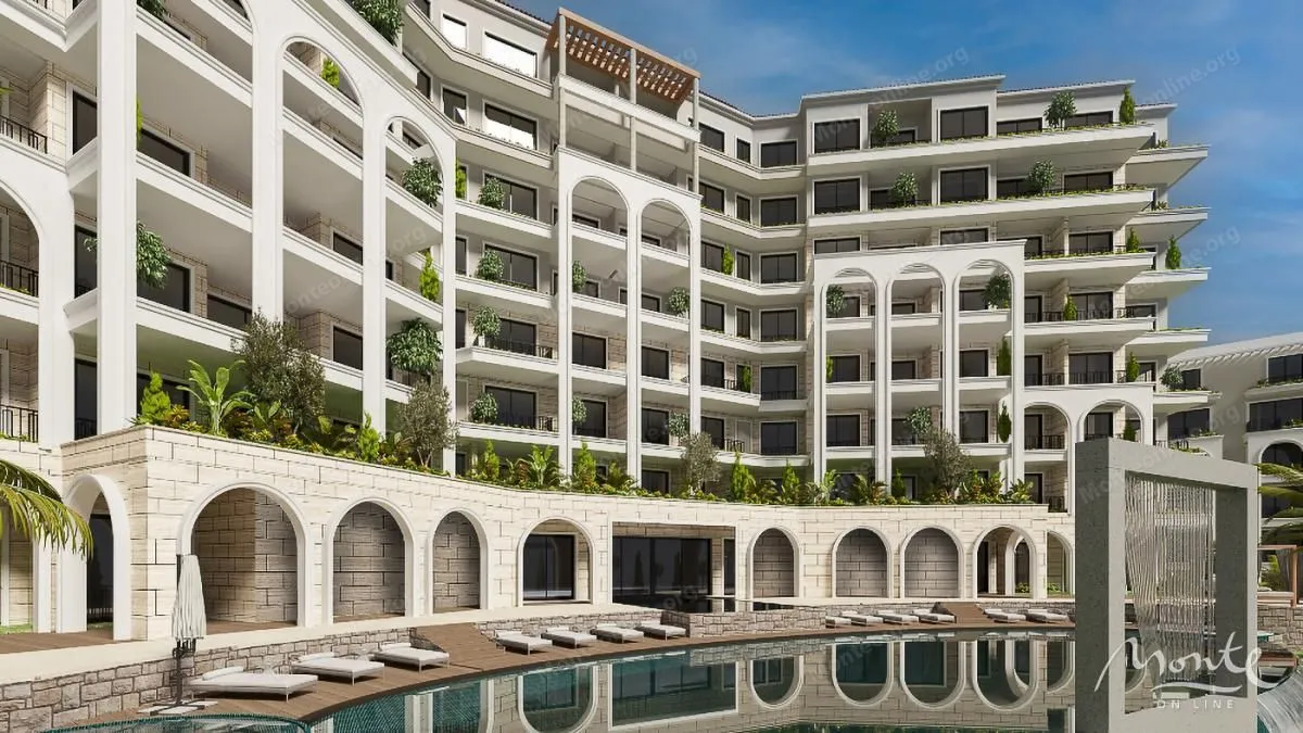 Sale, one bedroom apartment, 46m², Budva, Crna Gora