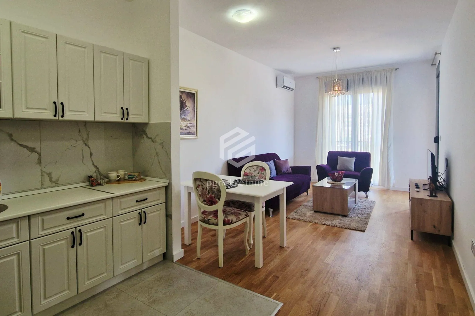 Rent, one bedroom apartment, 47m², Zabjelo, Podgorica