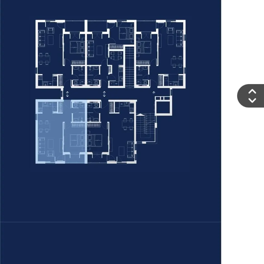 Prodaja, jednosoban stan, 46m², Dahna, Podgorica
