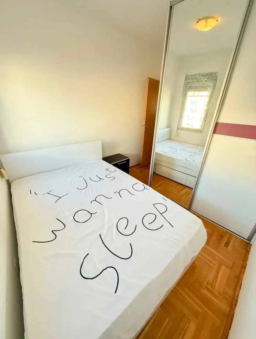 Izdavanje, jednosoban stan, 39m², Stari Aerodrom, Podgorica