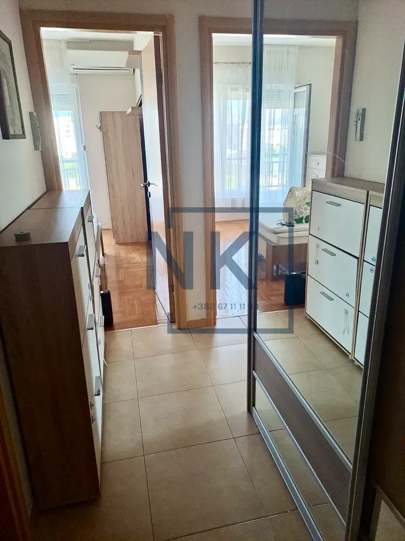 Izdavanje, dvosoban stan, 65m², Tuški Put, Podgorica