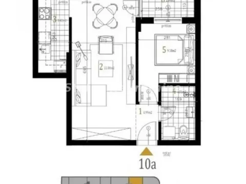 Prodaja, dvosoban stan, 44m², Petrovaradin, Novi Sad - image 2