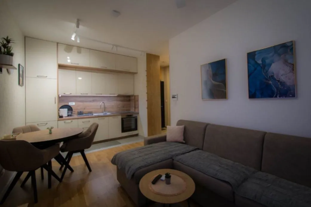 Rent, one bedroom apartment, 34m², Tološi, Podgorica