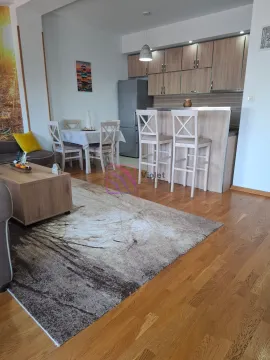 Dnevni boravak sa trpezarijom i kuhinjom u otvorenom prostoru. - image 2