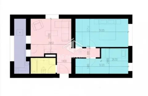 Prodaja, trosoban stan, 53m², Vračar Hram, Vračar Sve Podlokacije - image 3