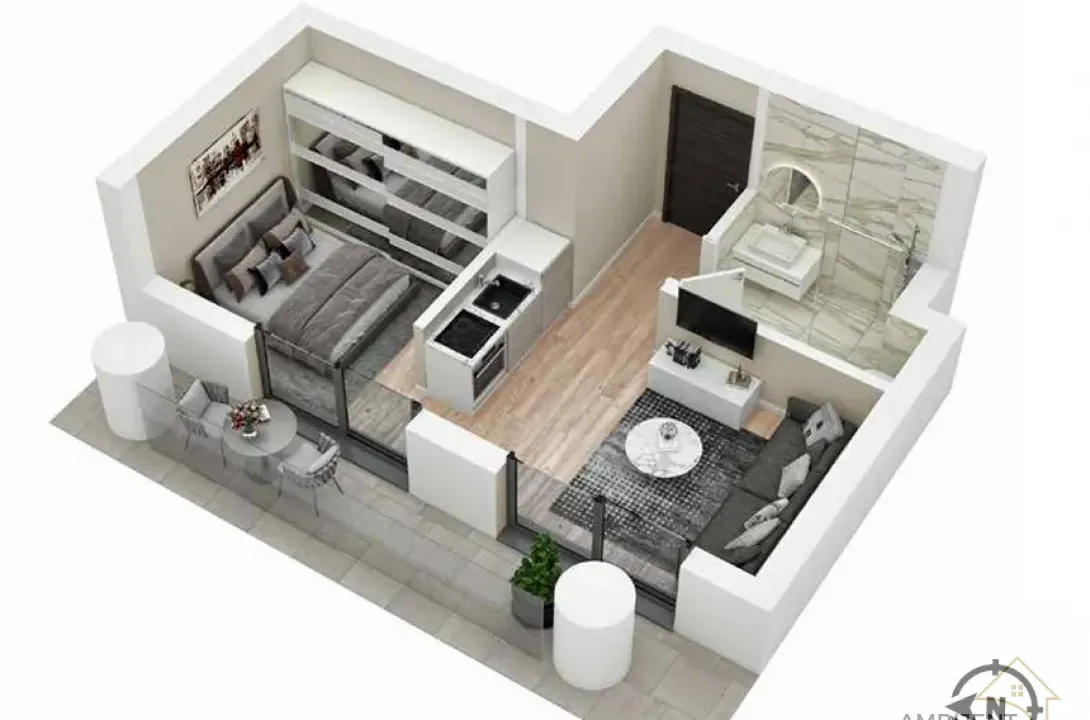 Prodaja, dvosoban stan, 35m², Centar Sve Podlokacije, Beograd