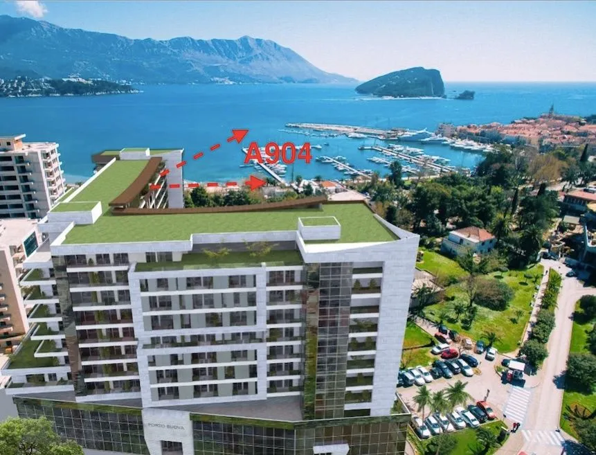 Sale, two bedroom apartment, 195m², Budva, Crna Gora