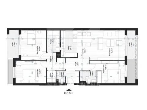 Sale, three bedroom apartment, 119m², Donja Gorica, Podgorica - image 2