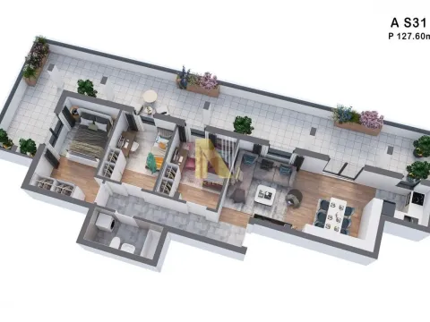 Prodaja, trosoban stan, 128m², Telep, Novi Sad Sve Podlokacije - image 1