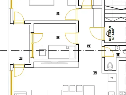 Sale, two bedroom apartment, 67m², Medijana, Niš - image 4