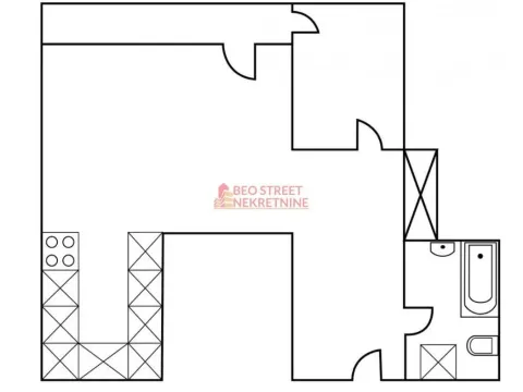 Rent, one bedroom apartment, 35m², Voždovac Sve Podlokacije, Beograd - image 6