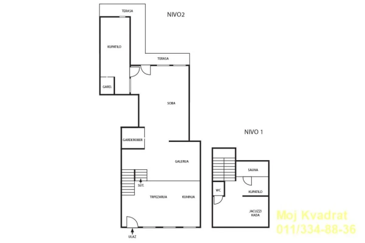 Prodaja, dvosoban stan, 109m², Čubura, Beograd