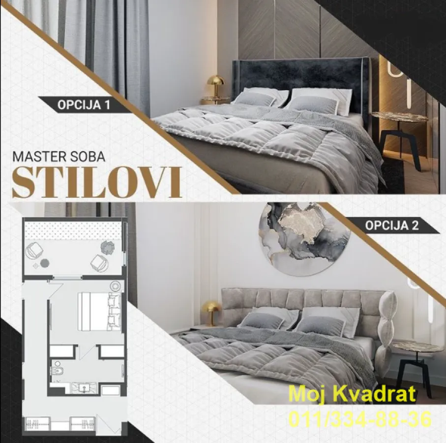 Sale, three bedroom apartment, 130m², Savski Venac, Beograd