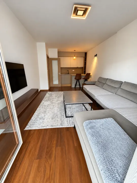 Izdavanje, jednosoban stan, 50m², Master Kvart, Podgorica
