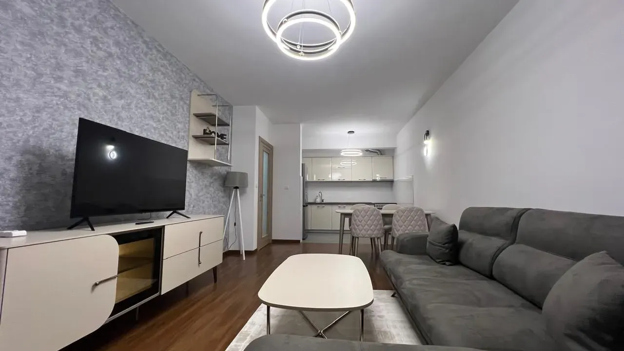 Izdavanje, jednosoban stan, 52m², Master Kvart, Podgorica