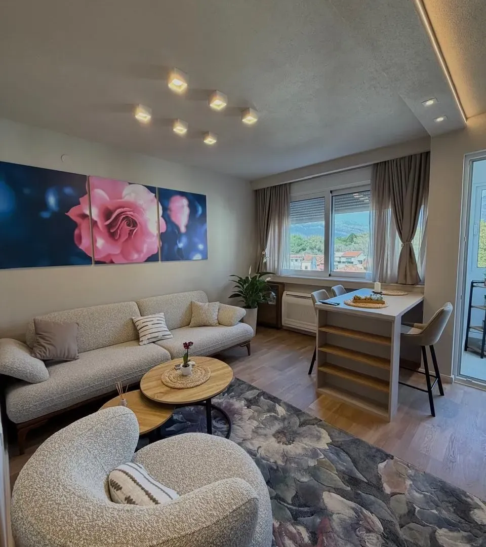 Izdavanje, jednosoban stan, 45m², Centar, Tivat