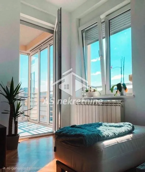 Izdavanje, dvosoban stan, 50m², Novi Beograd Blok 63, Novi Beograd Sve Podlokacije