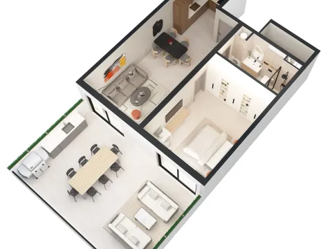 Prodaja, jednosoban stan, 95m², Bonići, Tivat - image 6