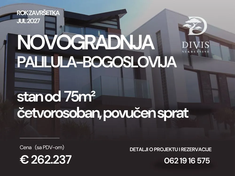 Sale, two bedroom apartment, 44m², Karaburma, Palilula Sve Podlokacije