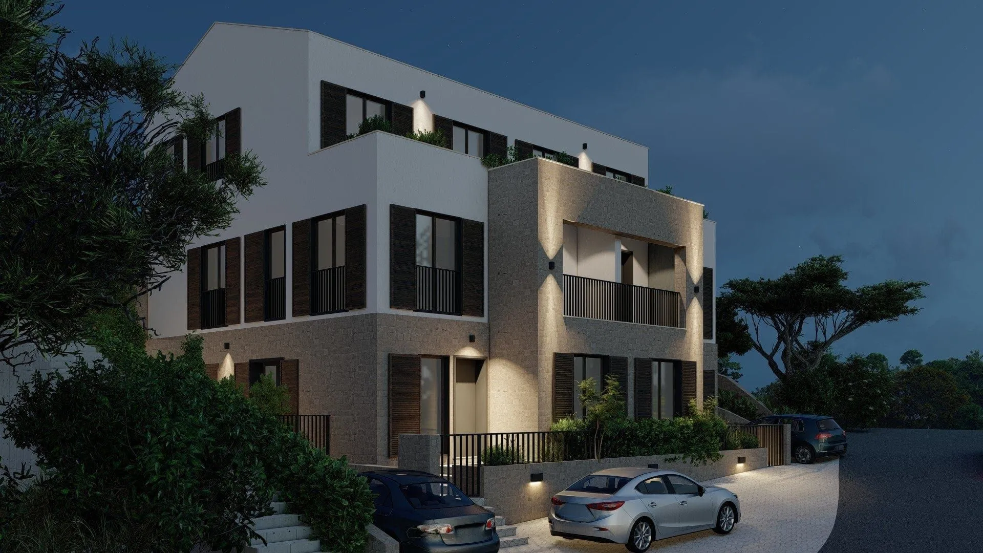 Sale, two bedroom apartment, 85m², Bigova, Kotor