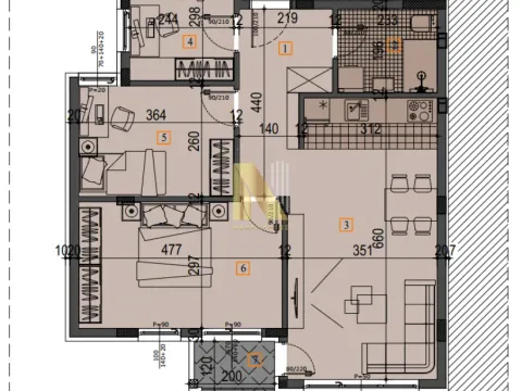 Prodaja, trosoban stan, 66m², Adice, Novi Sad Sve Podlokacije