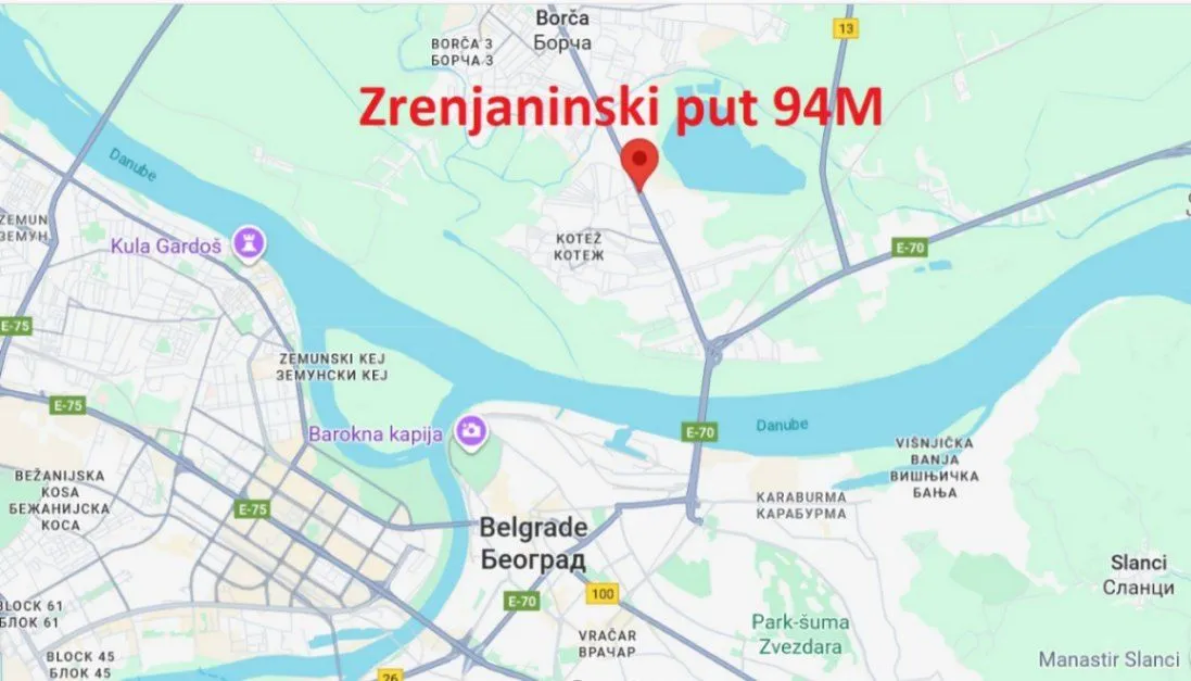 Prodaja, plac, 11000m², Krnjaca, Palilula Sve Podlokacije