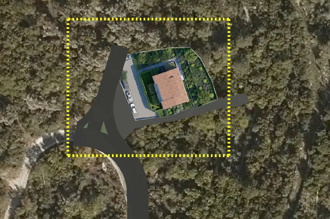 Prodaja, plac, 851m², Tudorovići, Budva