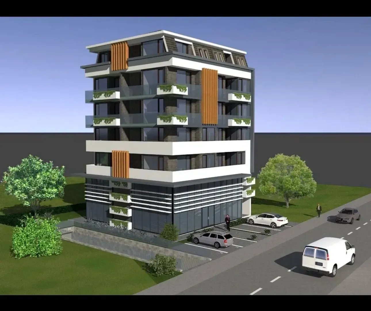 Prodaja, jednosoban stan, 43m², Krivi Most, Podgorica