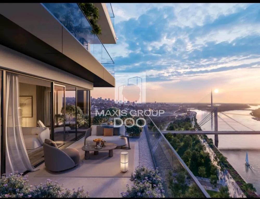 Sale, two bedroom apartment, 62m², Savski Venac, Beograd
