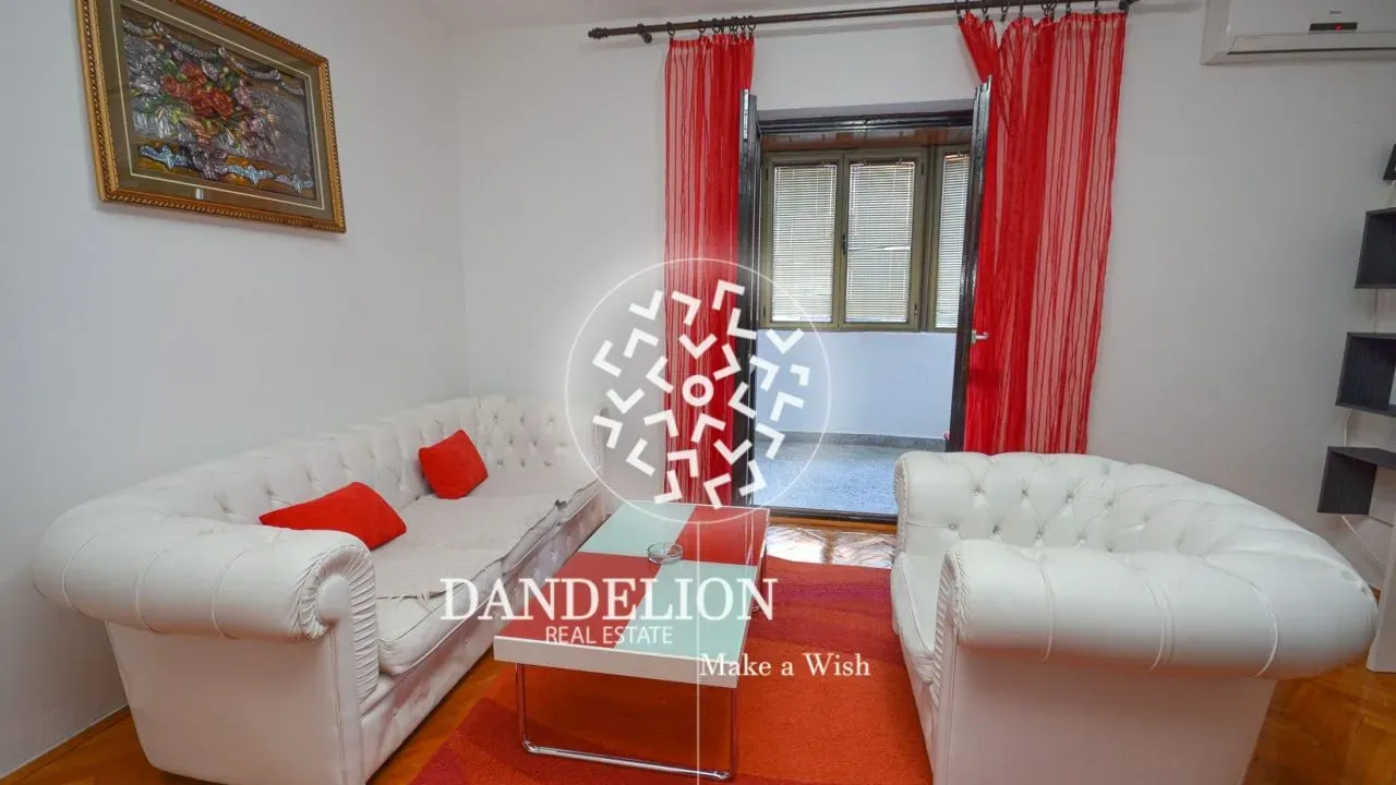 Izdavanje, jednosoban stan, 48m², Malo Brdo, Podgorica