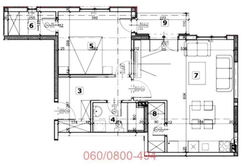 Prodaja, dvosoban stan, 62m², Pančevo, Srbija