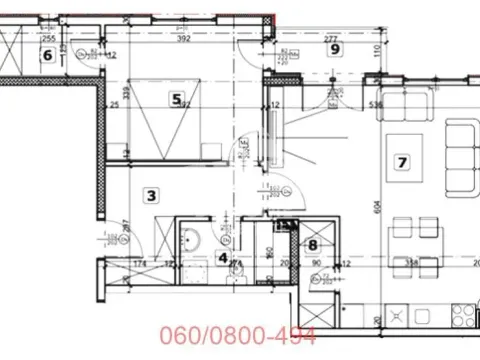 Sale, two bedroom apartment, 62m², Pančevo, Srbija - image 4
