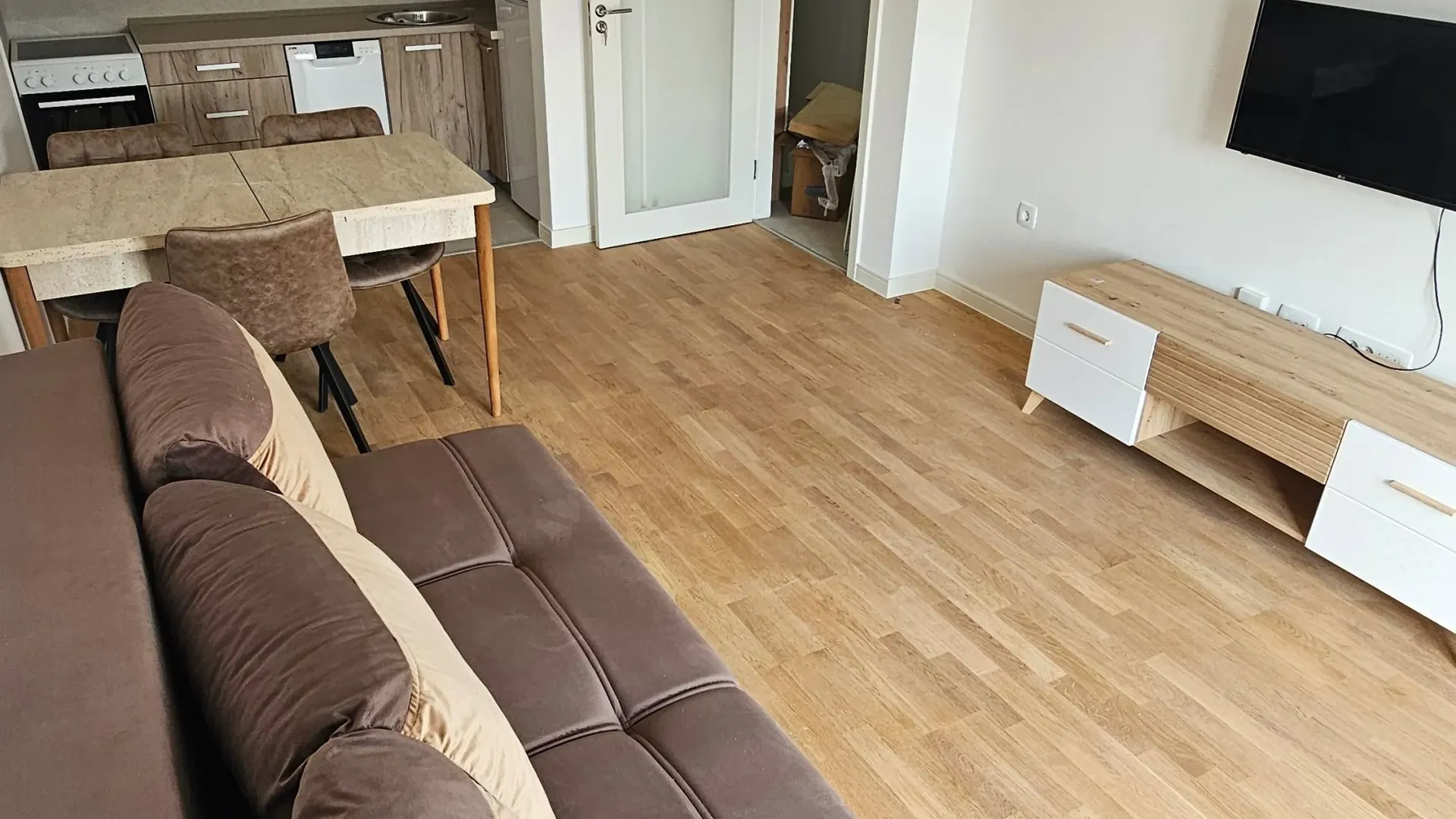 Rent, one bedroom apartment, 41m², Zabjelo, Podgorica