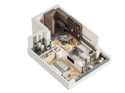 Sale, two bedroom apartment, 53m², Centar, Kragujevac - image 9