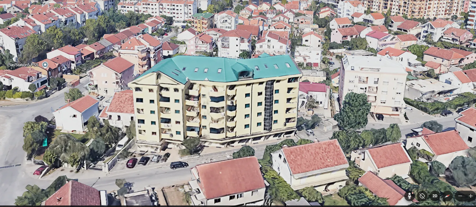 Prodaja, jednosoban stan, 40m², Stari Aerodrom, Podgorica