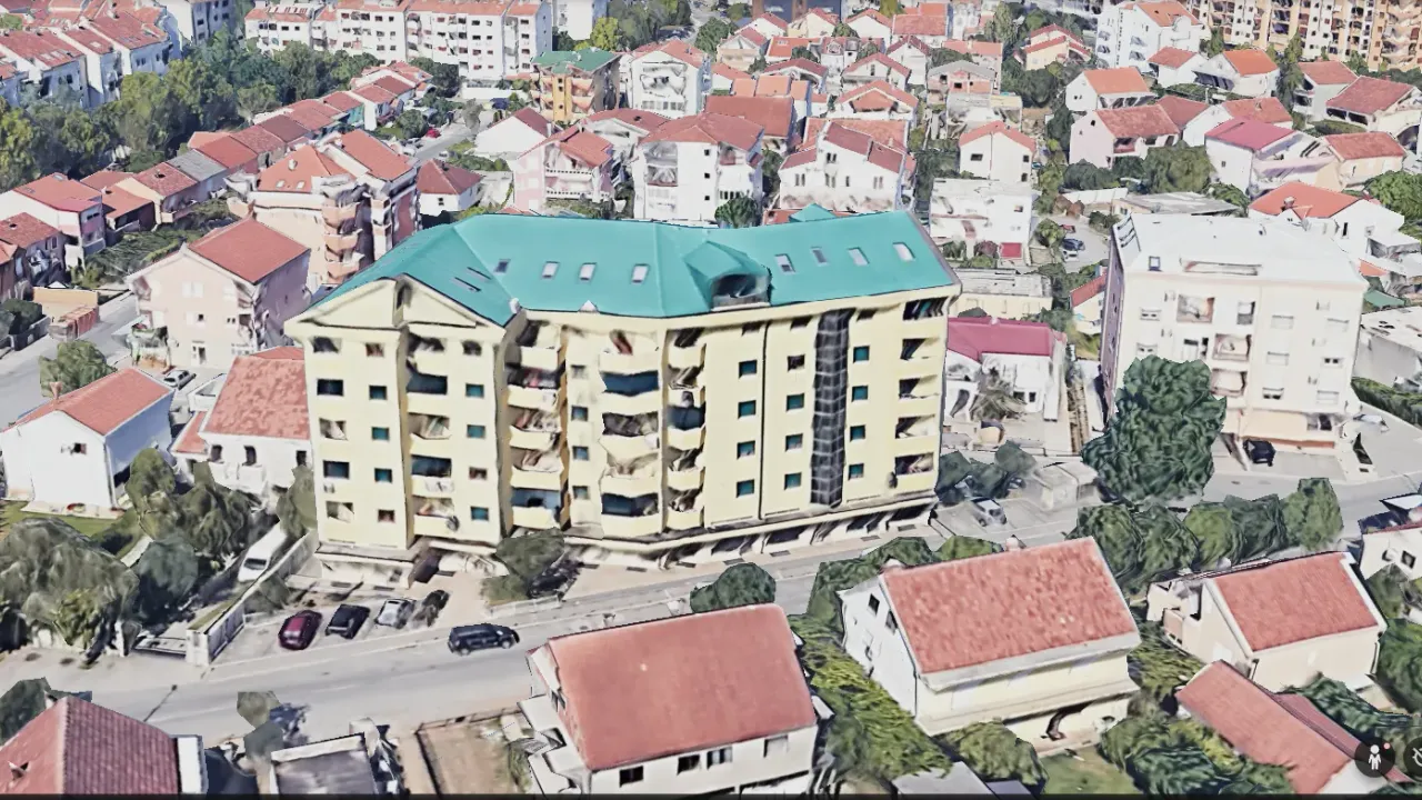 Prodaja, jednosoban stan, 40m², Stari Aerodrom, Podgorica