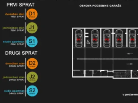 Sale, two bedroom apartment, 113m², Mrčevac, Tivat - image 7