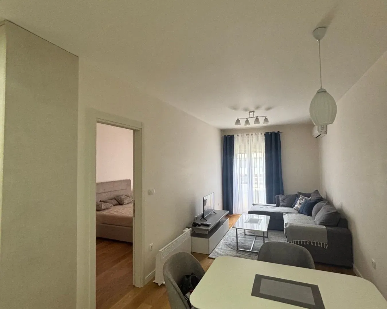Rent, one bedroom apartment, 43m², Central Point, Podgorica