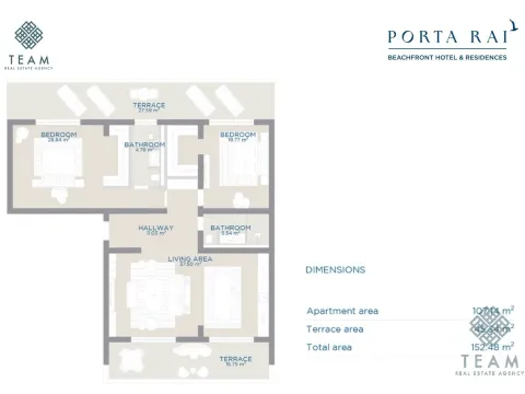 Prodaja, dvosoban stan, 152m², Velika Plaža, Ulcinj - image 15