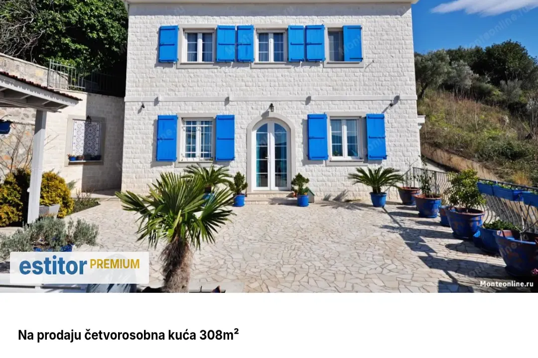 Prodaja, kuća, 308m², Tivat, Crna Gora