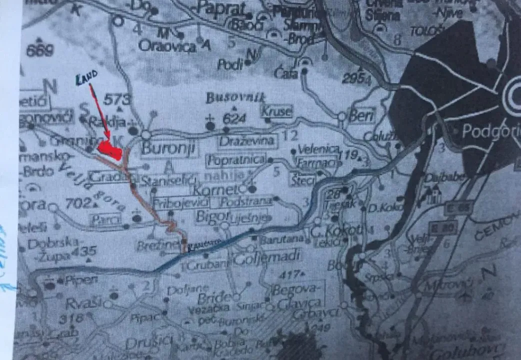 Prodaja, plac, 44247m², Podgorica, Crna Gora