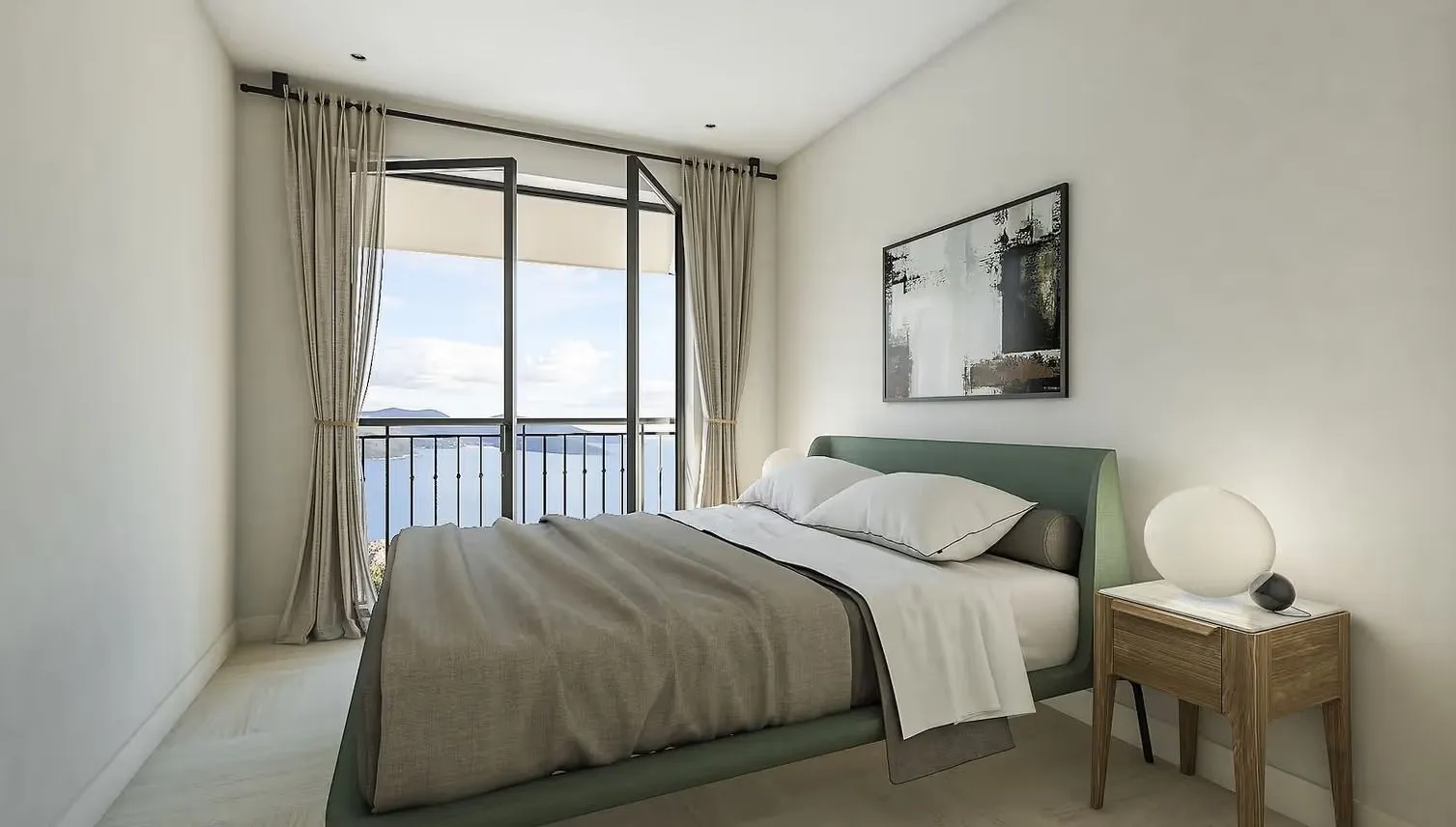 Prodaja, dvosoban stan, 106m², Luštica Bay, Tivat