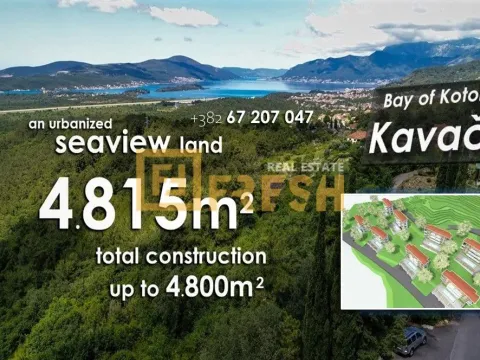 Prodaja, plac, 4815m², Kotor, Crna Gora