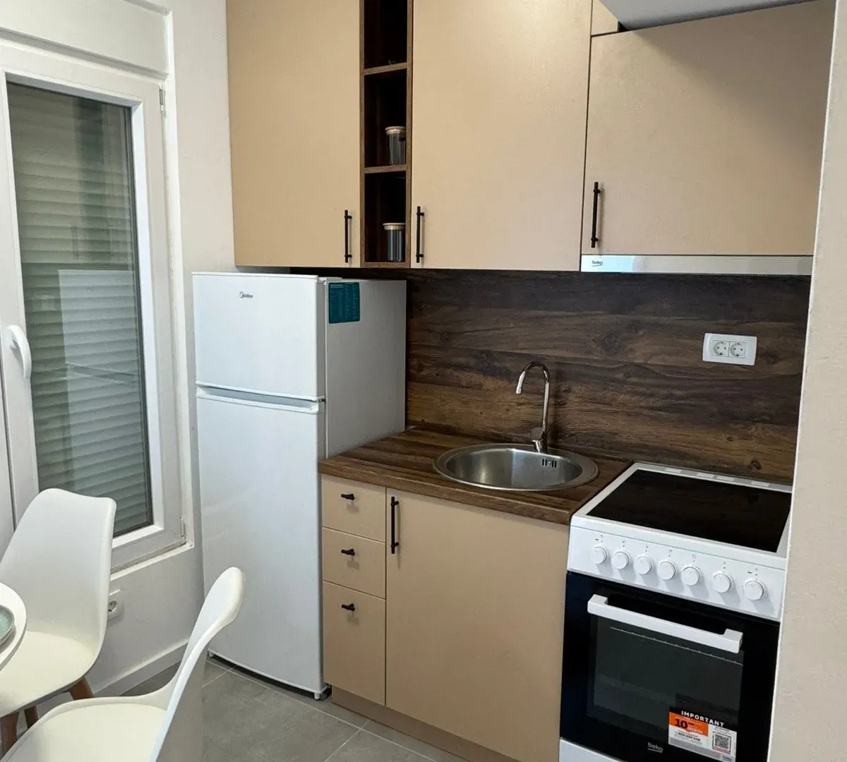 Rent, apartment, 38m², Momišići, Podgorica