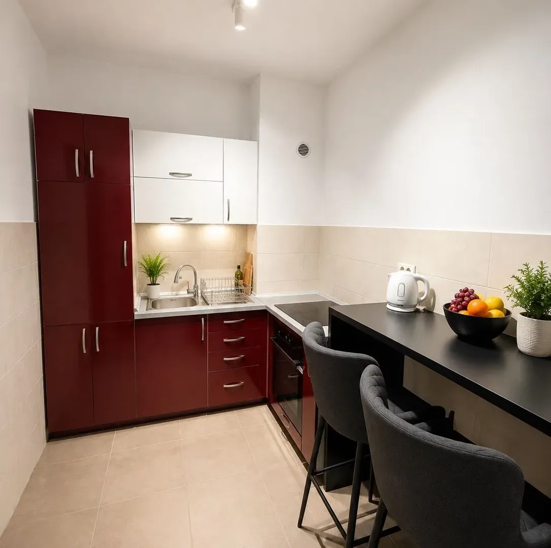 Rent, one bedroom apartment, 50m², City Kvart, Podgorica