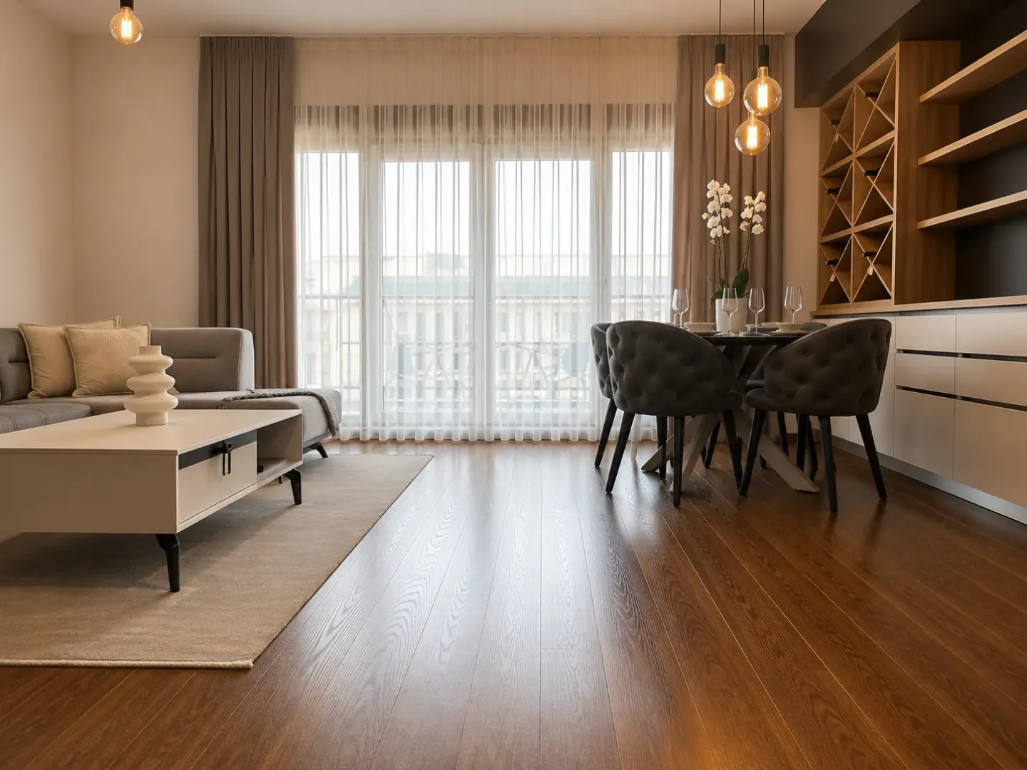 Rent, two bedroom apartment, 79m², Master Kvart, Podgorica