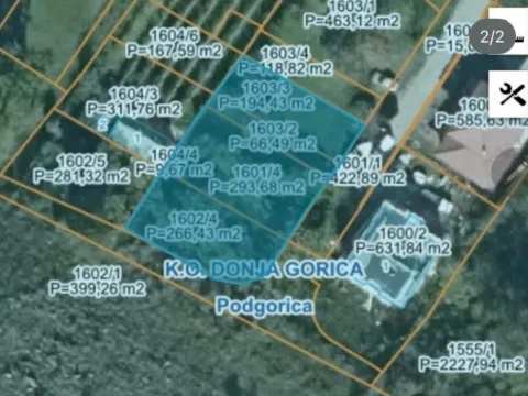 Sale, land lot, 830m², Gornja Gorica, Podgorica - image 3