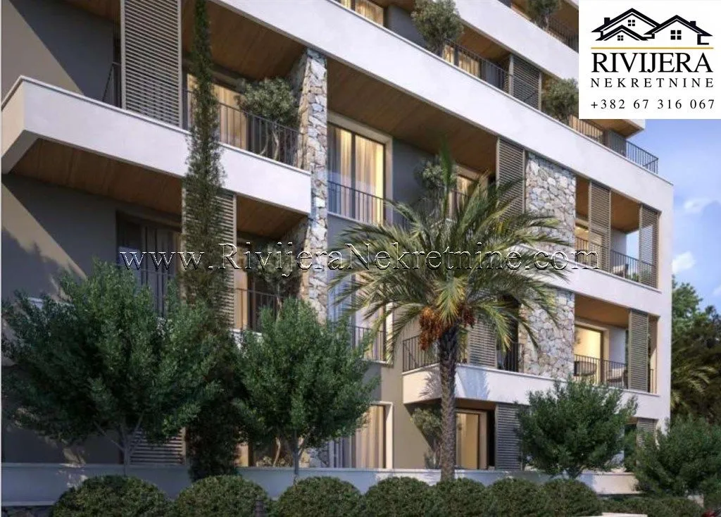 Prodaja, dvosoban stan, 59m², Tivat, Crna Gora